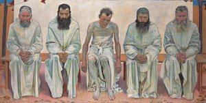 De levensmoede door Ferdinand Hodler